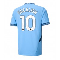 Maglia Calcio Manchester City Jack Grealish #10 Prima Divisa 2024-25 Manica Corta